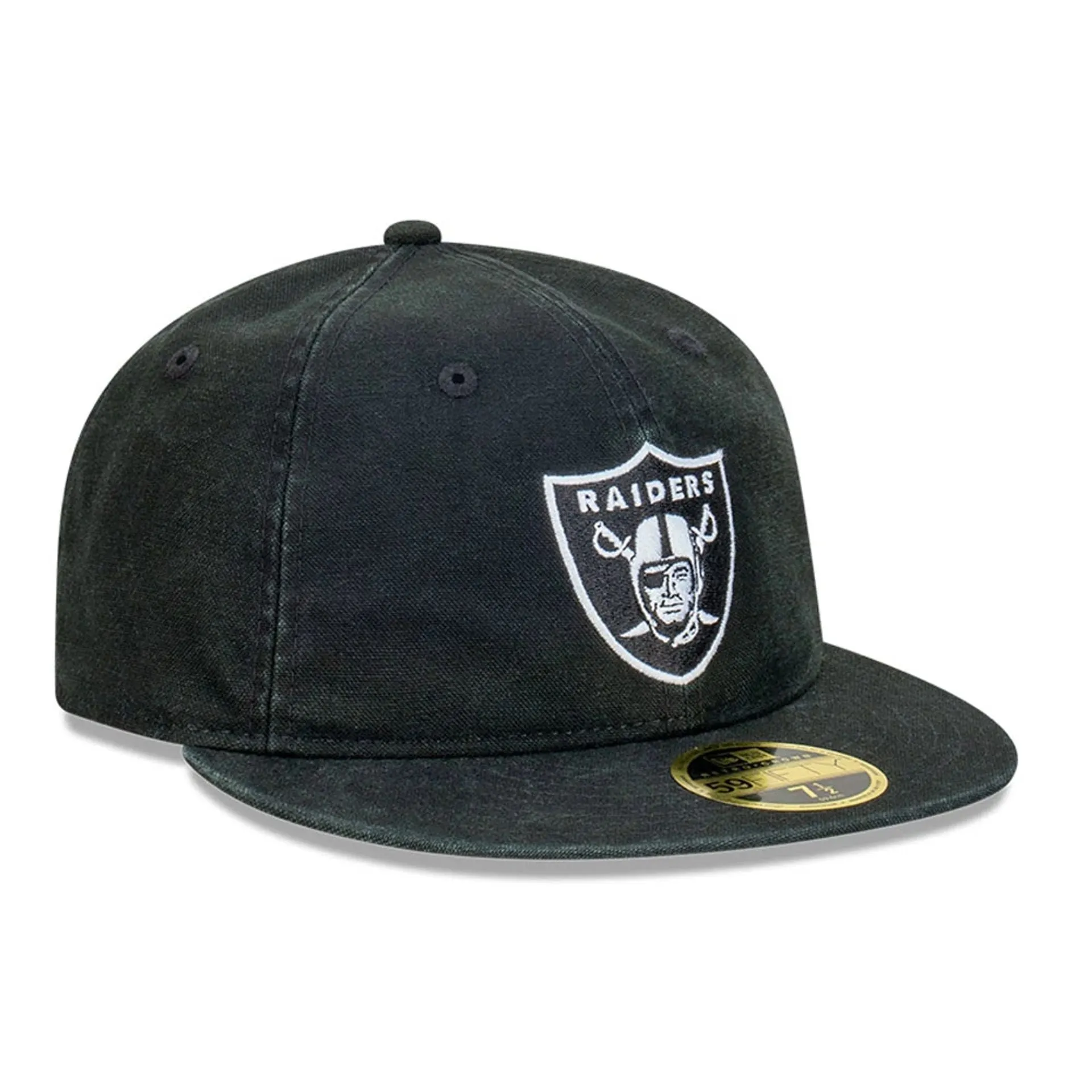 Gorra Las Vegas Raiders Washed Canvas Retro Crown 59FIFTY Fitted