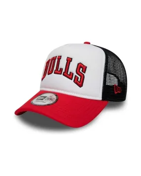 GORRA NEW ERA BLANCA BULLS TEAM COLOUR BLOCK TRUCKER CHIBUL