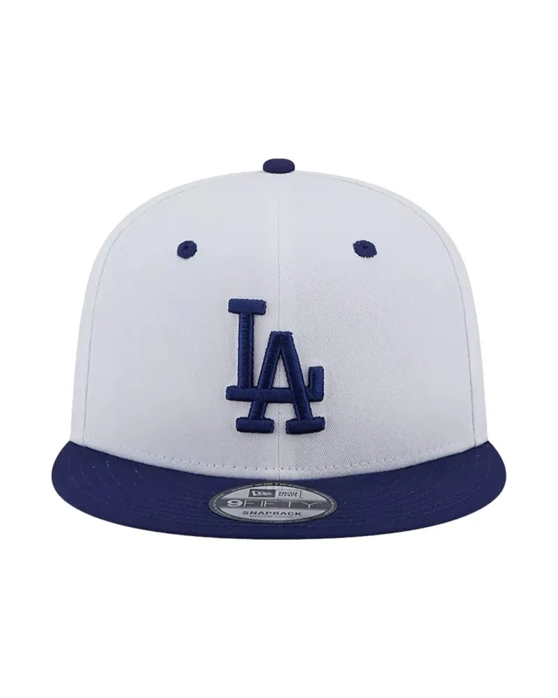 GORRA NEW ERA BLANCA DODGERS WHITE CROWN 9FIFTY LOSDOD