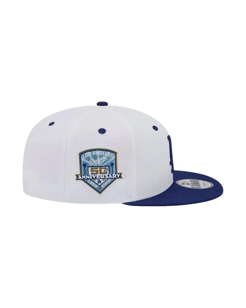 GORRA NEW ERA BLANCA DODGERS WHITE CROWN 9FIFTY LOSDOD