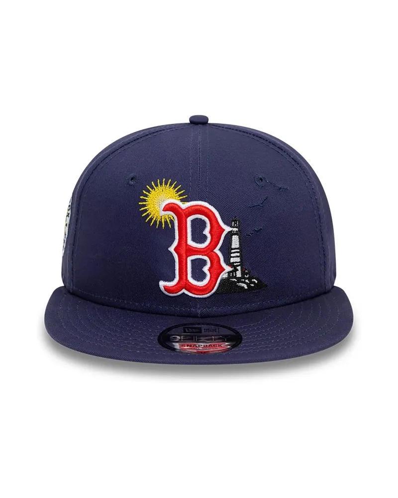 GORRA NEW ERA MARINO RED SOX MLB SUMMER ICON 9FIFTY BOSREDCO