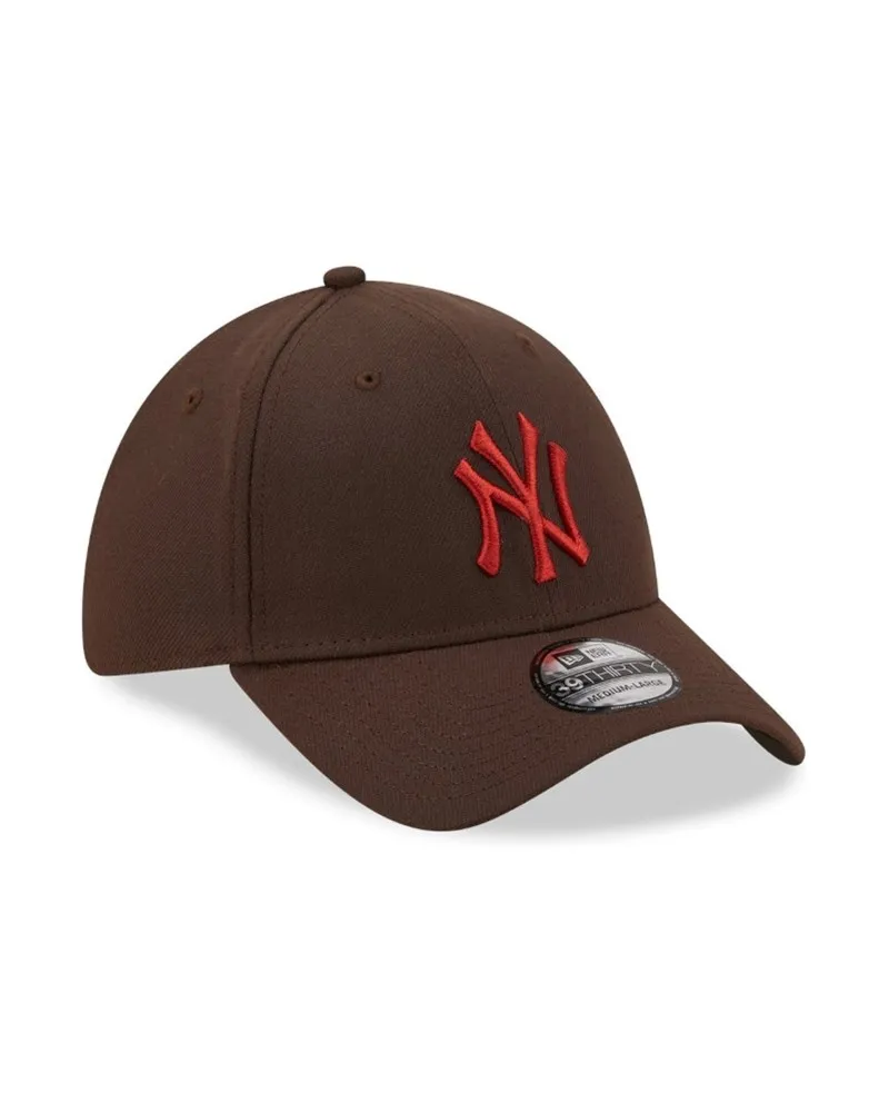 GORRA NEW ERA MARRON YANKEES LEAGUE ESS 39THIRTY NEYYAN BRSHDR