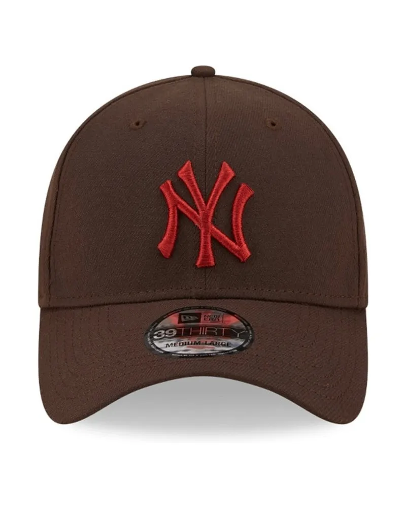 GORRA NEW ERA MARRON YANKEES LEAGUE ESS 39THIRTY NEYYAN BRSHDR