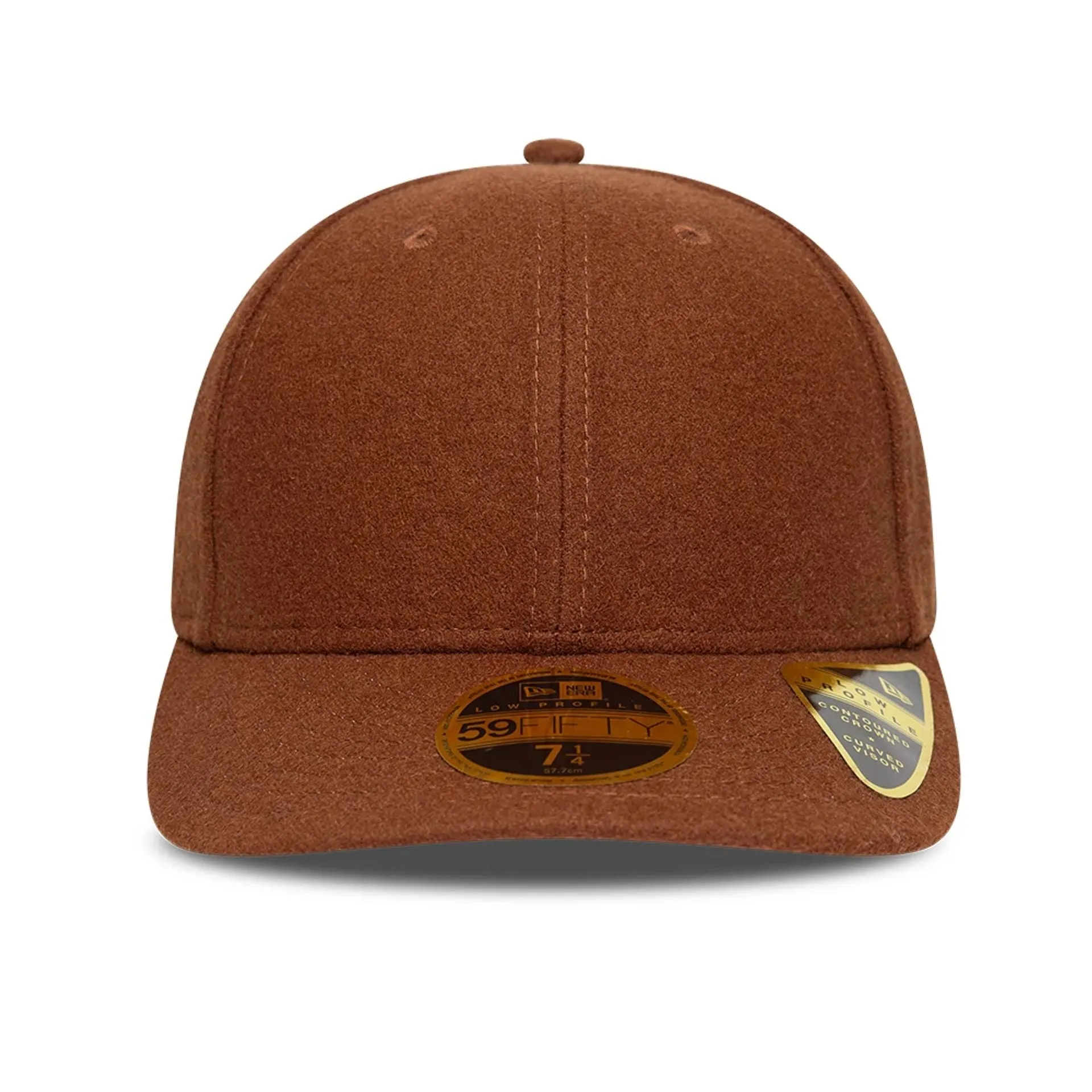 Gorra New Era Melton Wool Low Profile 59FIFTY Fitted Marrón