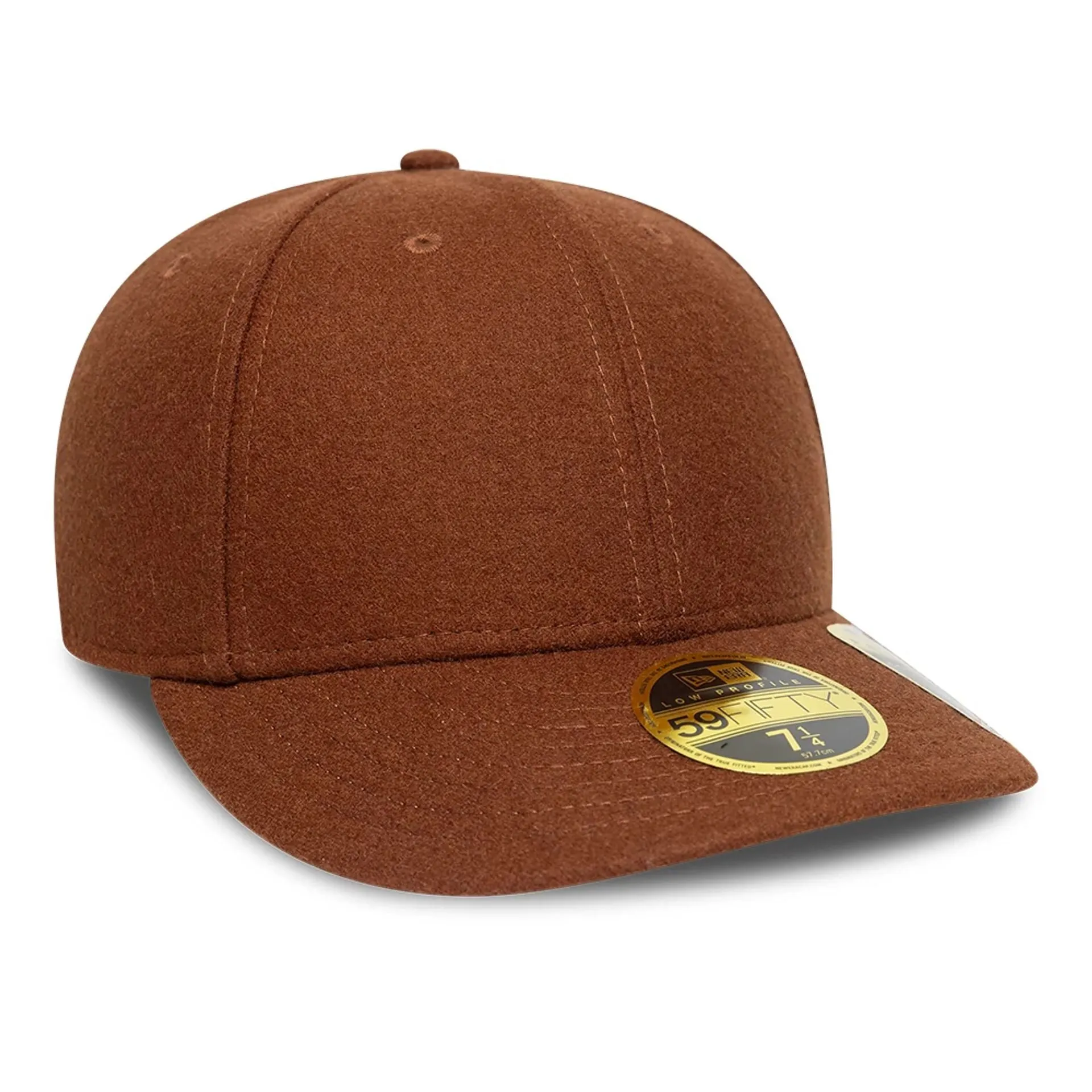 Gorra New Era Melton Wool Low Profile 59FIFTY Fitted Marrón