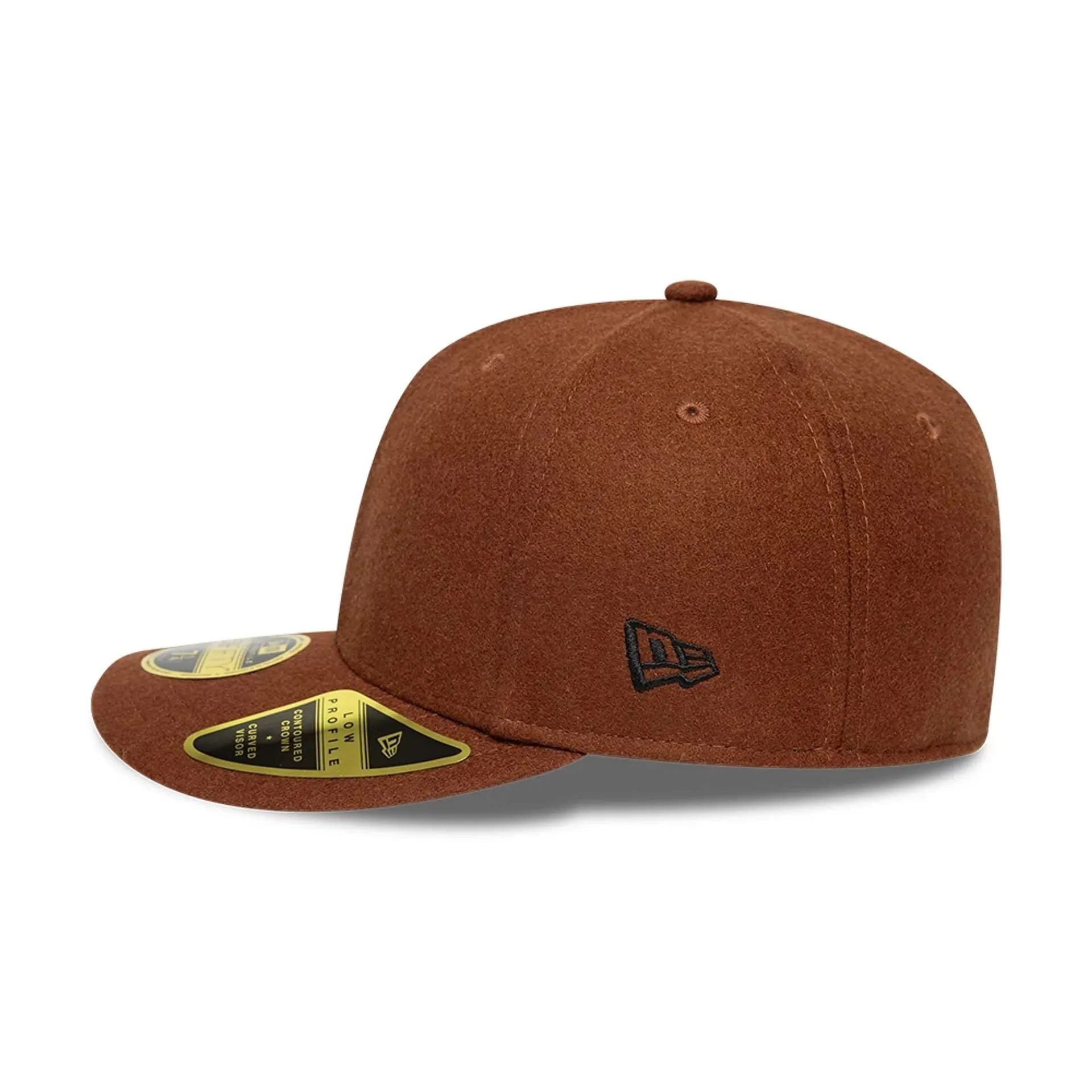 Gorra New Era Melton Wool Low Profile 59FIFTY Fitted Marrón