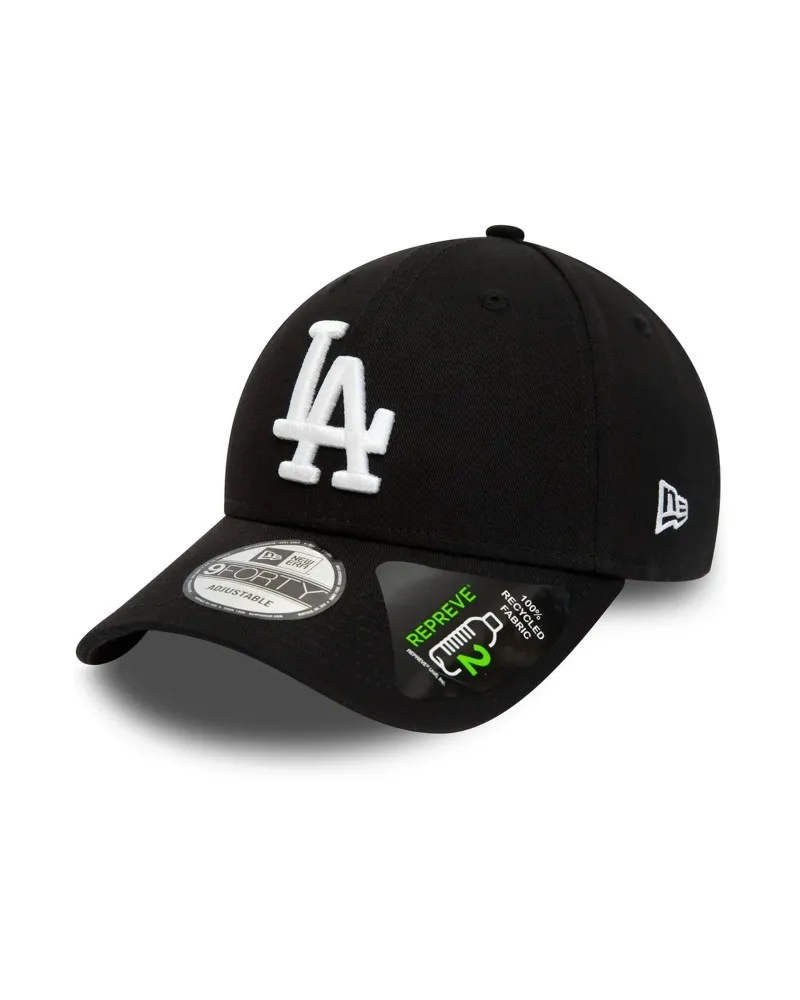 GORRA NEW ERA NEGRA DODGERS REPREVE LEAGUE ESS 9FORTY LOSDOD