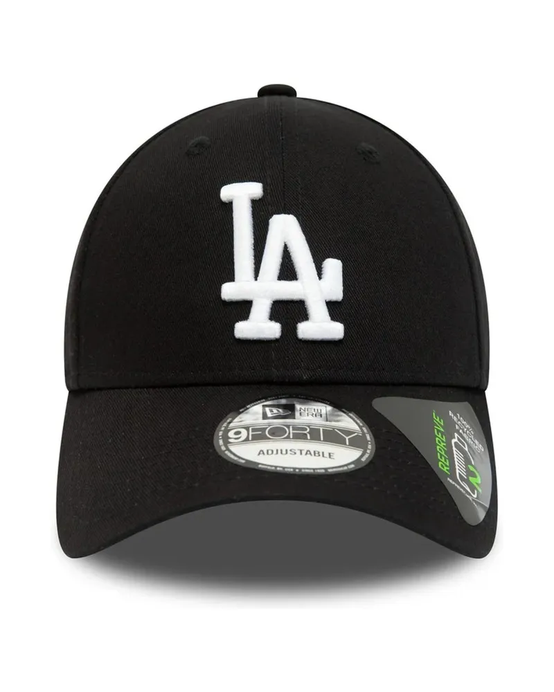 GORRA NEW ERA NEGRA DODGERS REPREVE LEAGUE ESS 9FORTY LOSDOD