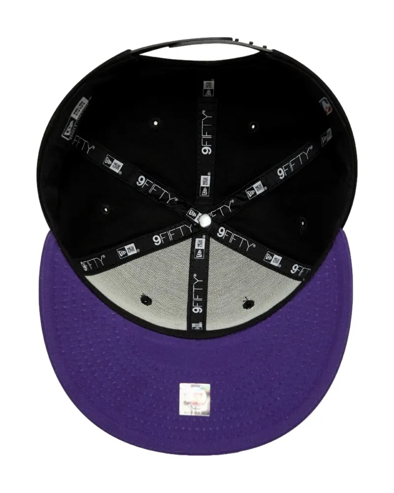 GORRA NEW ERA NEGRA LAKERS NBA FIFTY NOS 950 LOSLAK