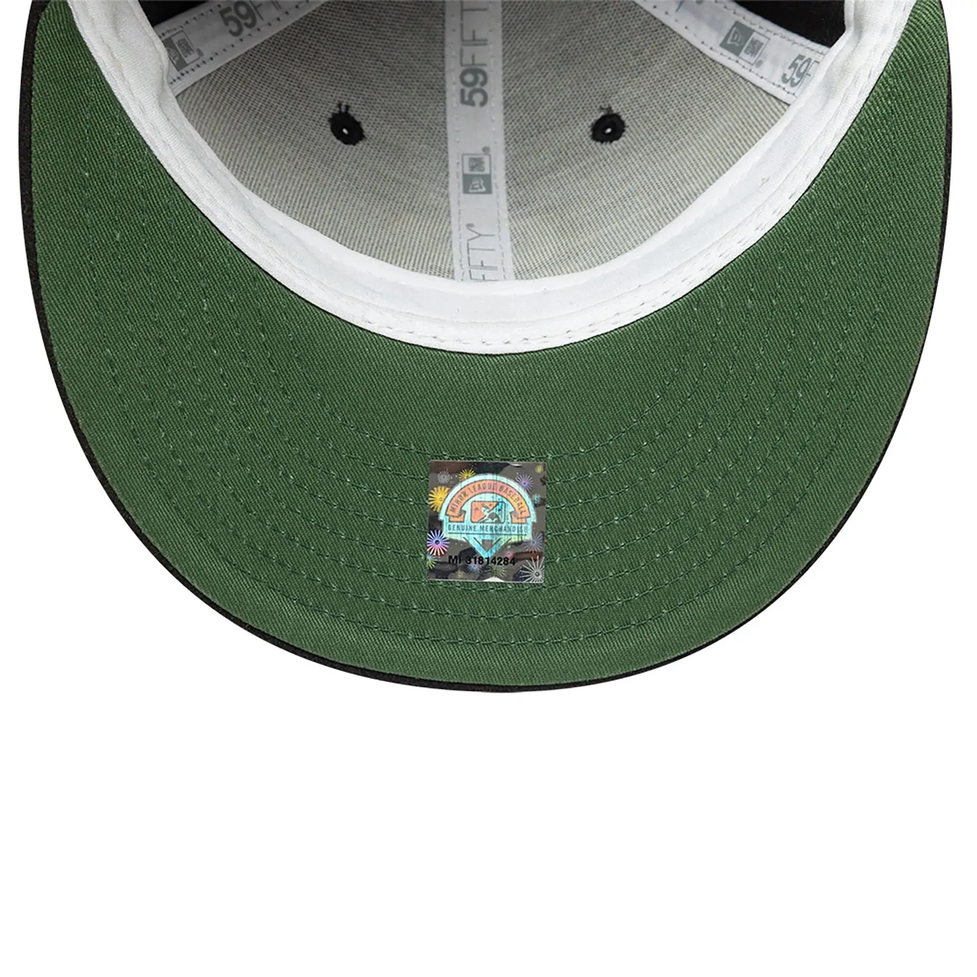 Gorra San Jose Giants MiLB Block Letter Low Profile 59FIFTY Fitted Negro