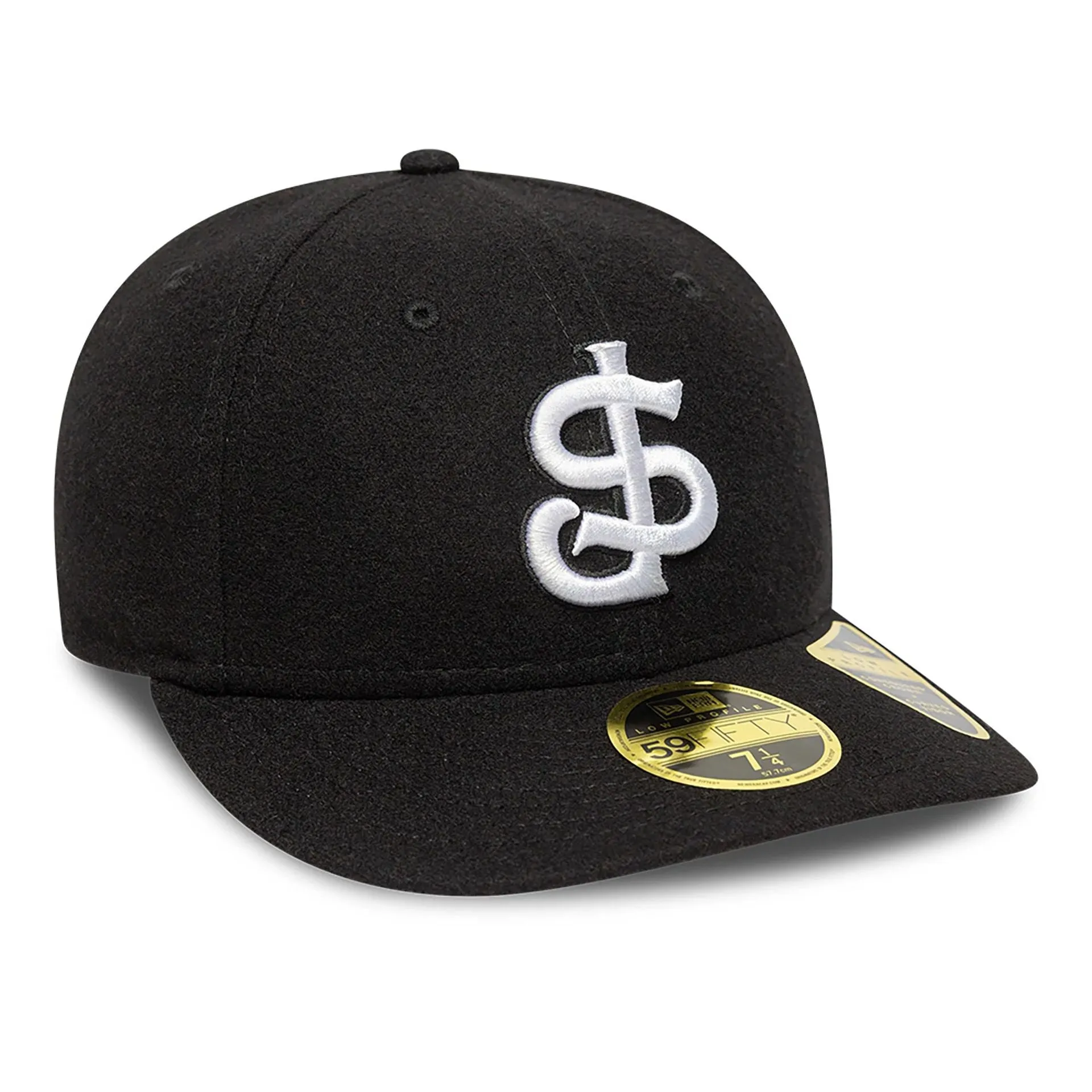 Gorra San Jose Giants MiLB Block Letter Low Profile 59FIFTY Fitted Negro