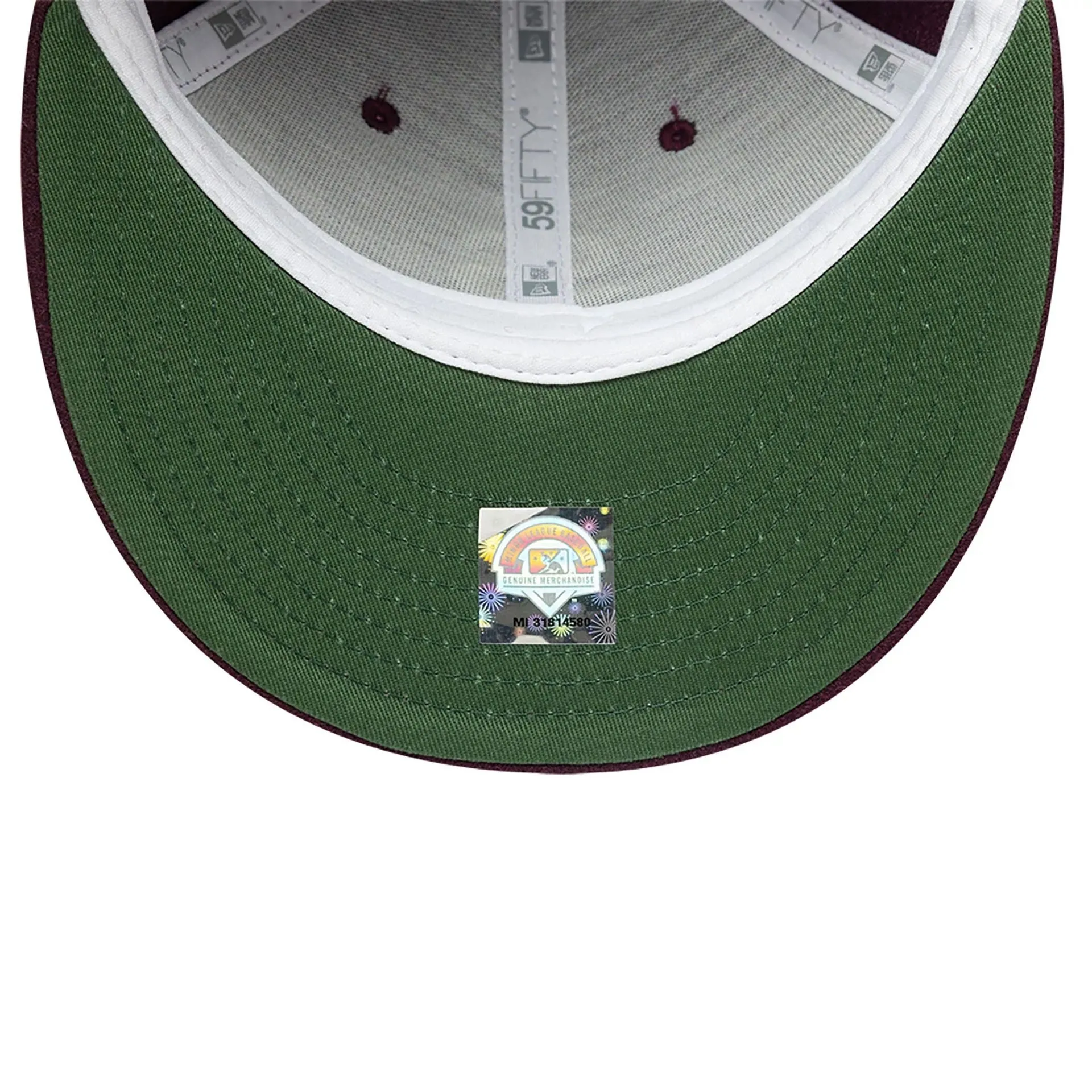 Gorra South Bend Cubs MiLB Block Letter Low Profile 59FIFTY Fitted Lila