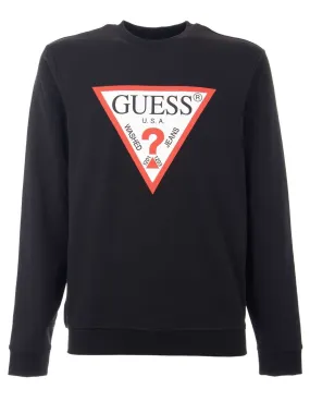 GUESS - Sudadera negra M2YQ37K6ZS1 Hombre