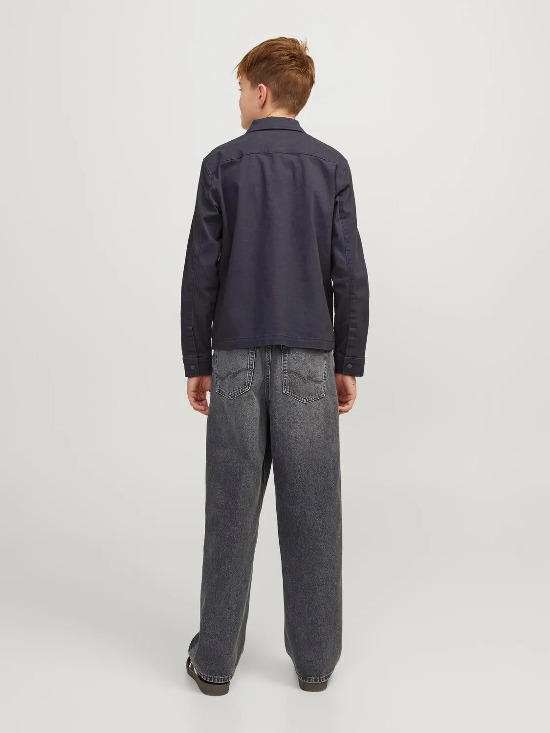 JJIALEX JJORIGINAL MF 992 SN Vaqueros de corte baggy Junior | Gris intermedio | Jack & Jones®