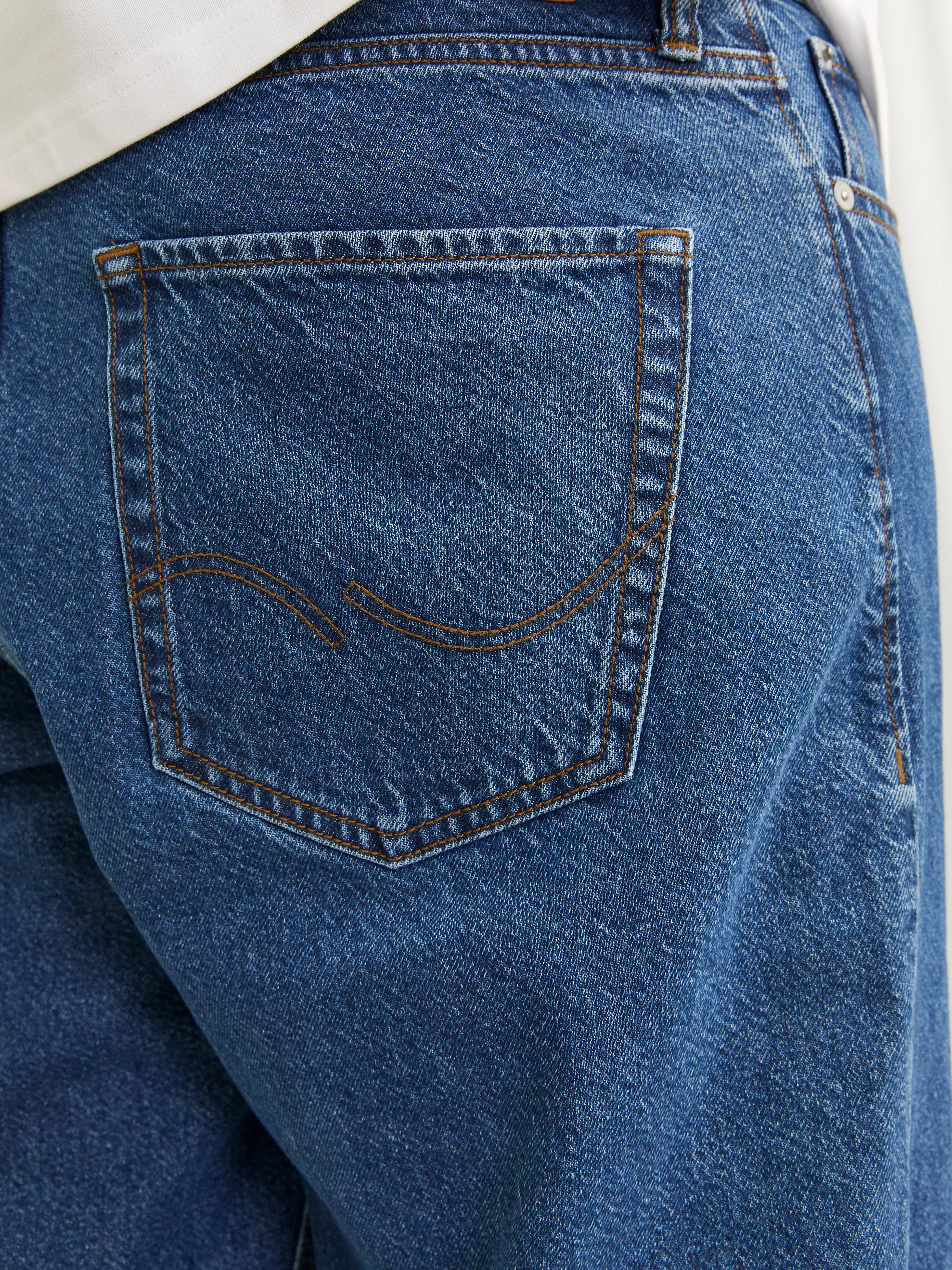 JJIALEX JJORIGINAL SQ 741 Vaqueros de corte baggy | Azul intermedio | Jack & Jones®