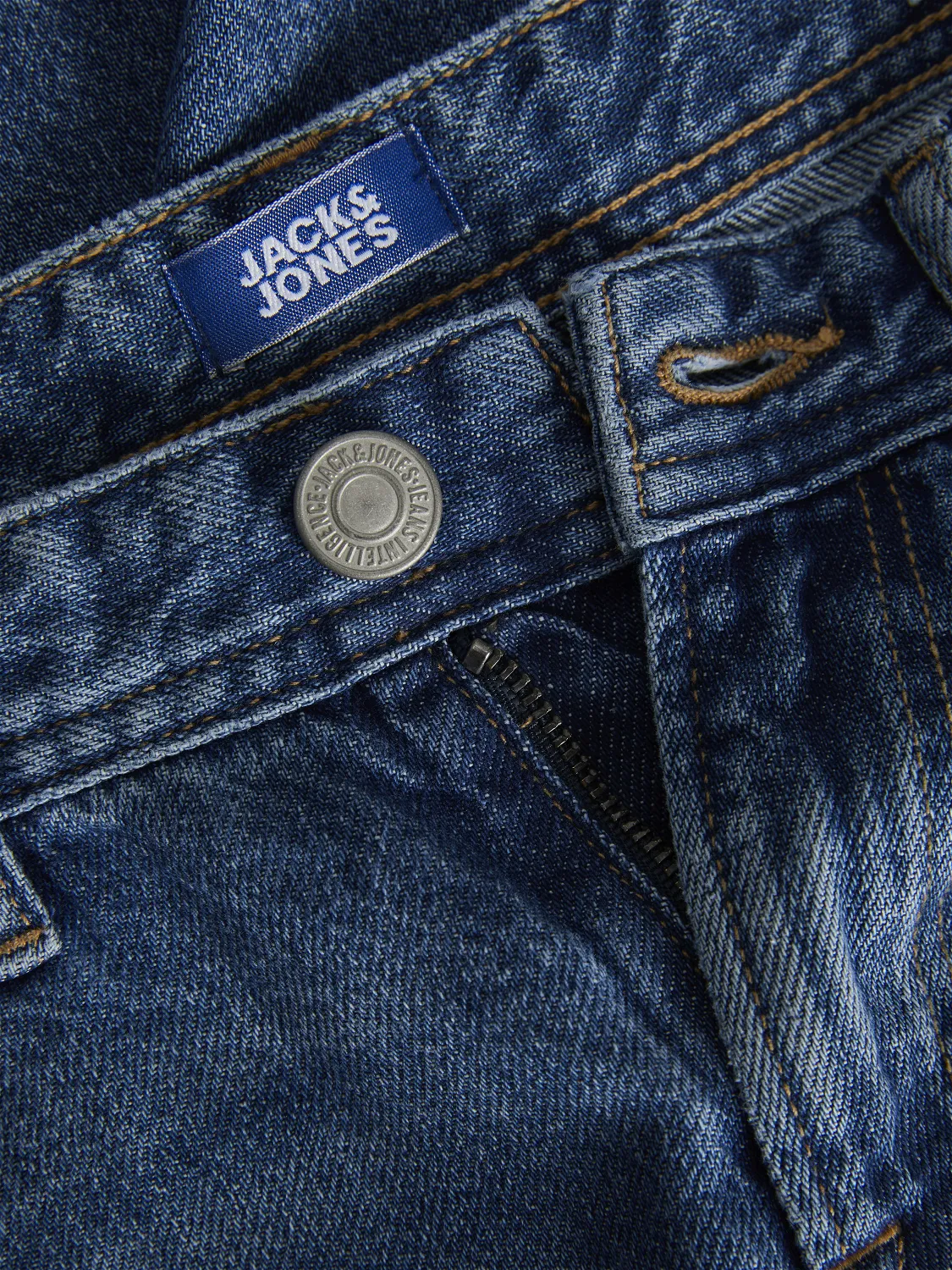 JJICHRIS JJORIGINAL MF 755 Vaqueros de corte holgado Junior | Azul intermedio | Jack & Jones®