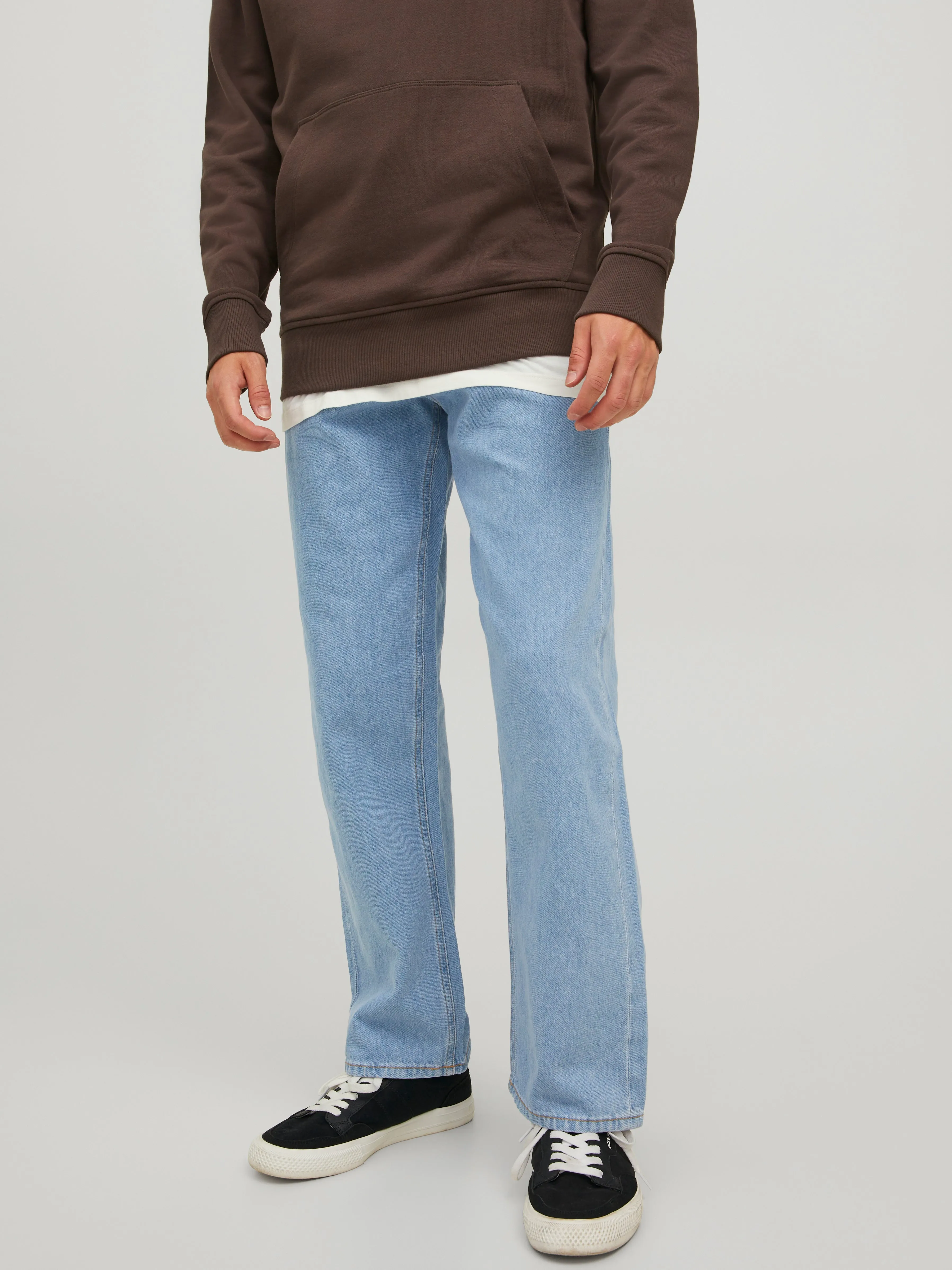 JJIEDDIE JJORIGINAL MF 710 Vaqueros Corte loose | Azul intermedio | Jack & Jones®