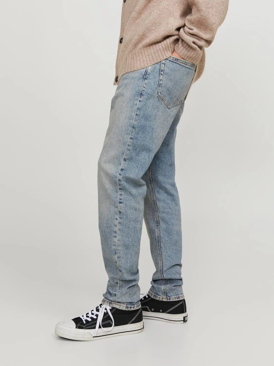 JJIERIK JJCOOPER SBD 519 Vaqueros de corte tapered | Azul intermedio | Jack & Jones®