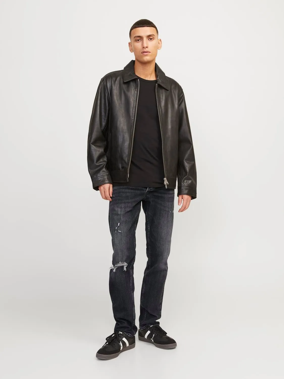 JJIGLENN JJORIGINAL CB 053 Vaqueros de corte slim | Gris intermedio | Jack & Jones®