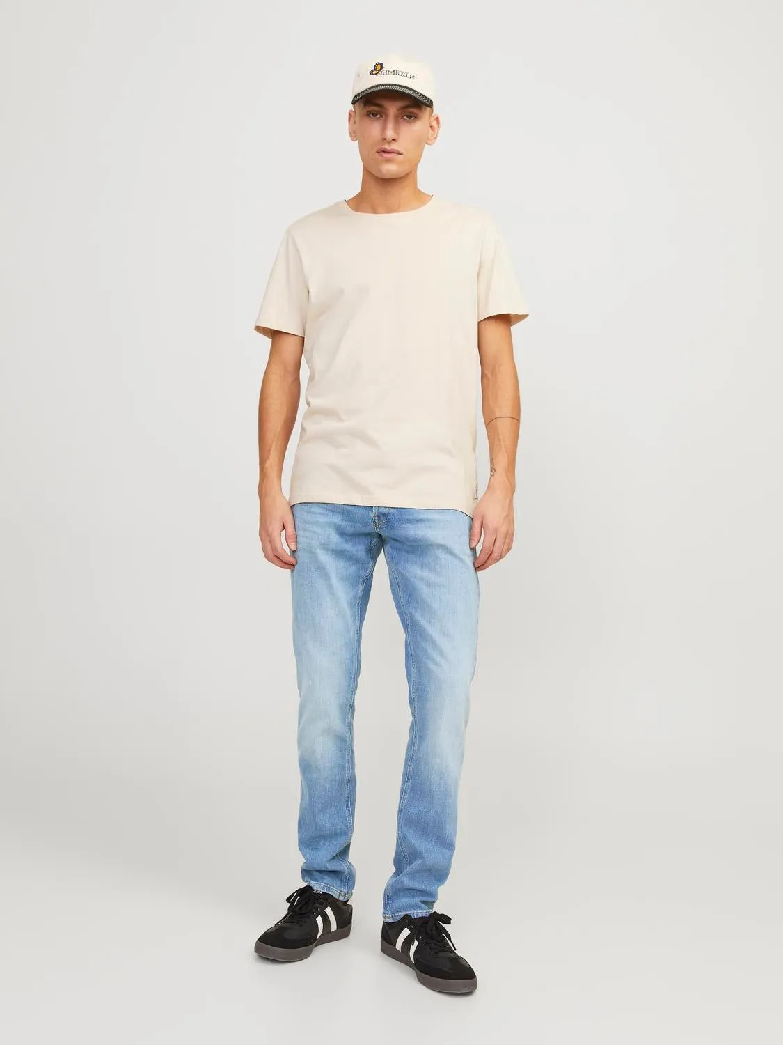 JJIGLENN JJWARD JJ 422 Vaqueros de corte slim | Azul intermedio | Jack & Jones®