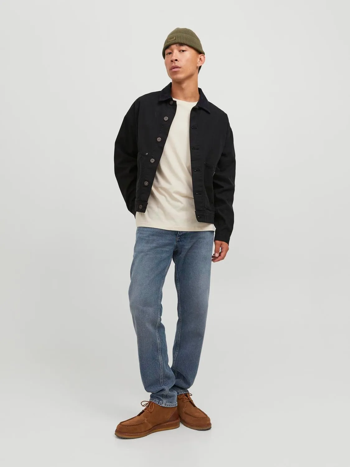 JJIMIKE JJCOLE CJ 573 Vaqueros de corte tapered | Azul intermedio | Jack & Jones®