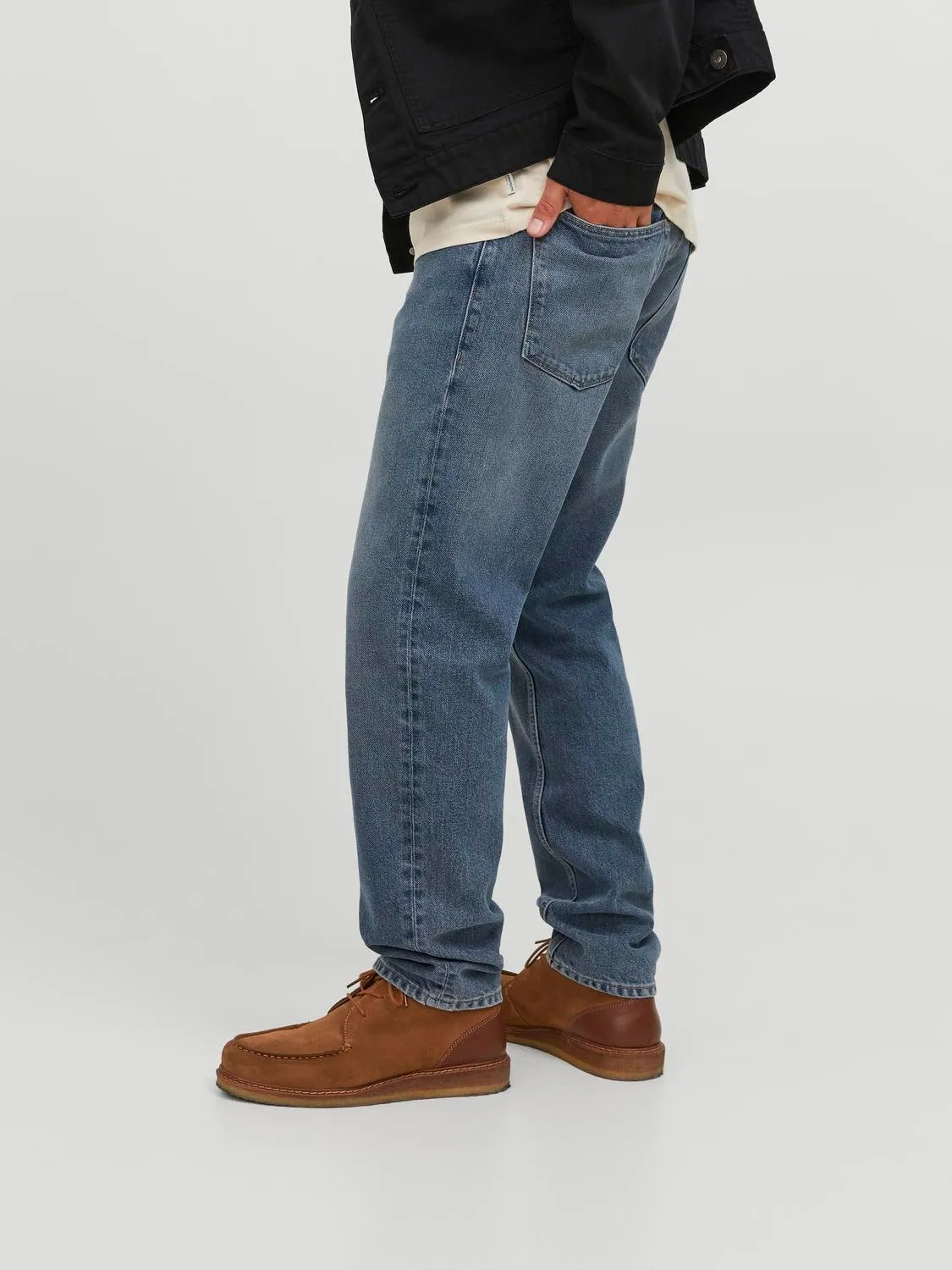 JJIMIKE JJCOLE CJ 573 Vaqueros de corte tapered | Azul intermedio | Jack & Jones®