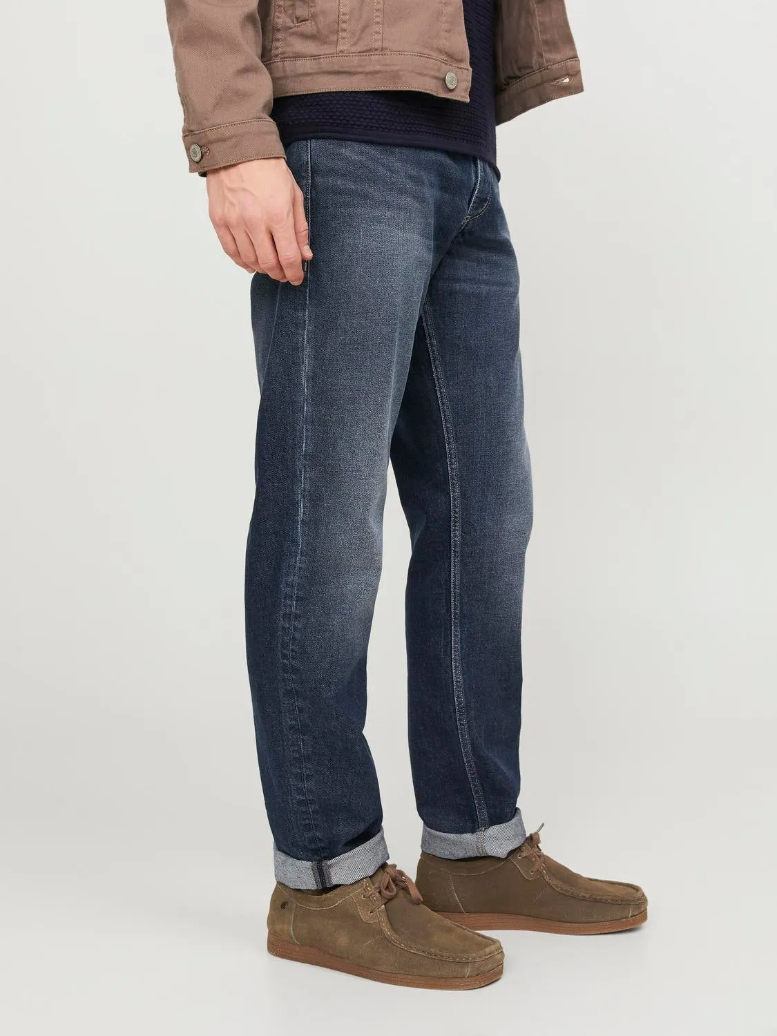 JJIMIKE JJCOLE CJ 574 Vaqueros de corte tapered | Azul intermedio | Jack & Jones®