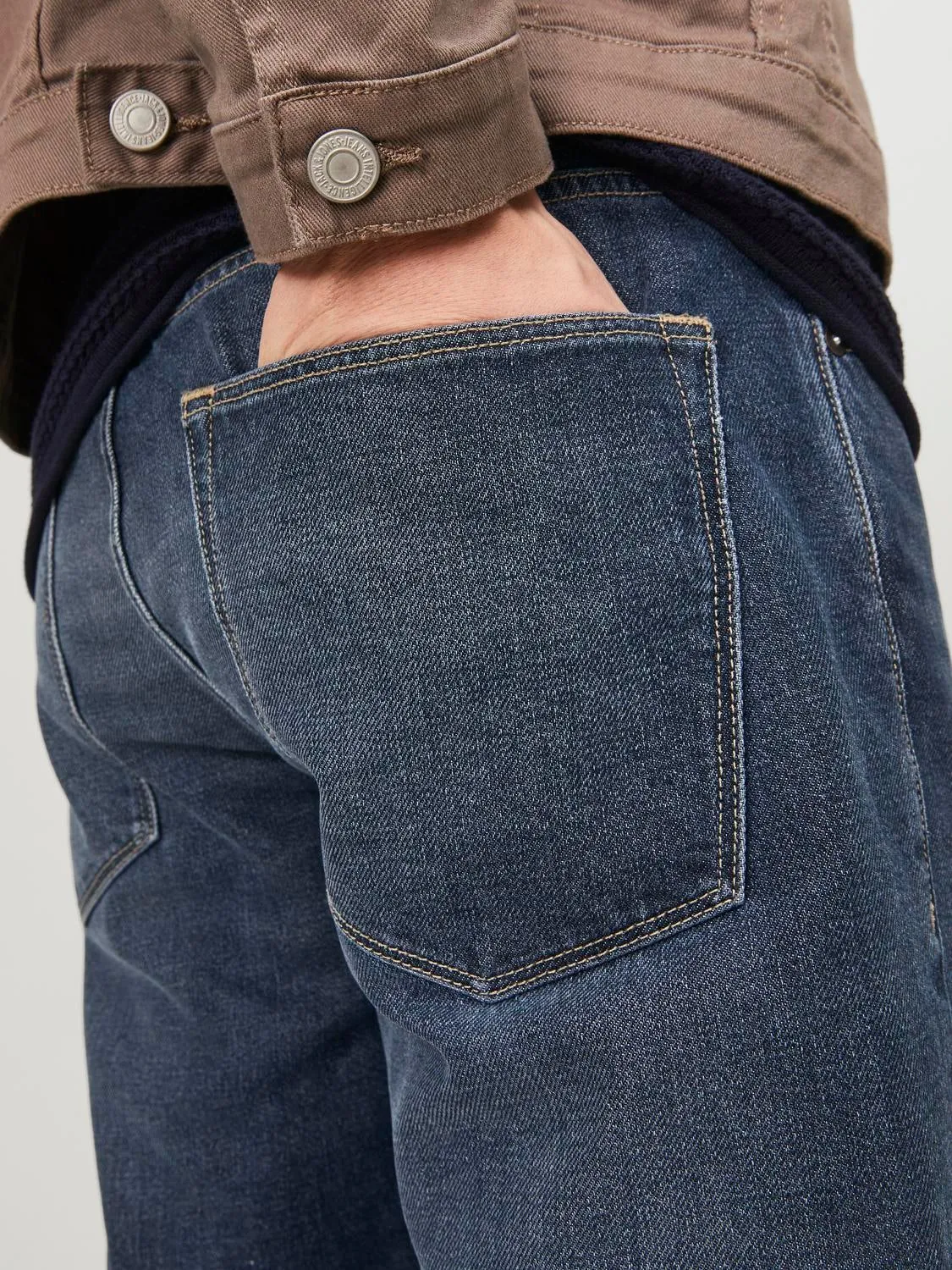 JJIMIKE JJCOLE CJ 574 Vaqueros de corte tapered | Azul intermedio | Jack & Jones®