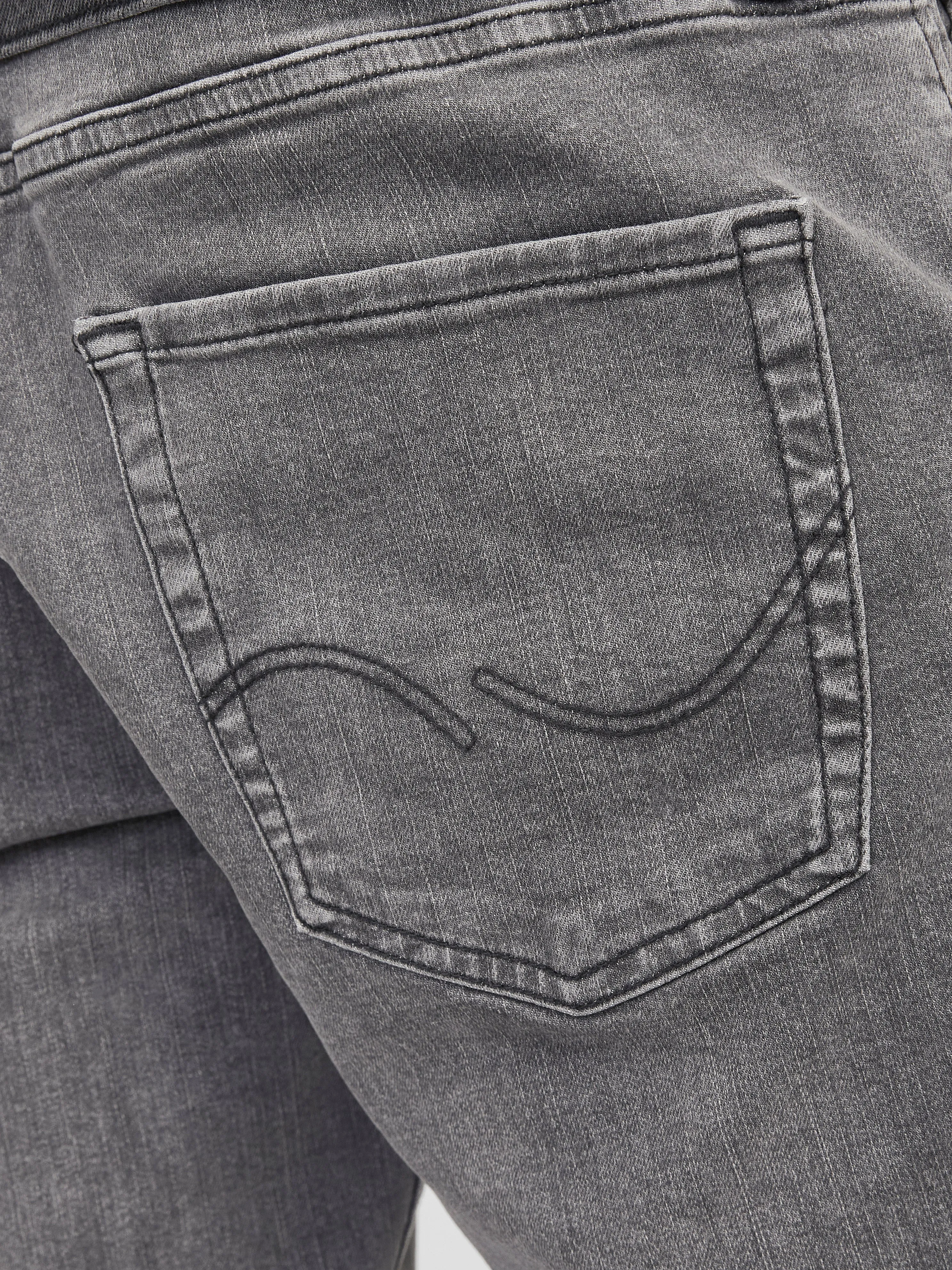 JJIMIKE JJORIGINAL SQ 349 Vaqueros de corte tapered | Gris oscuro | Jack & Jones®