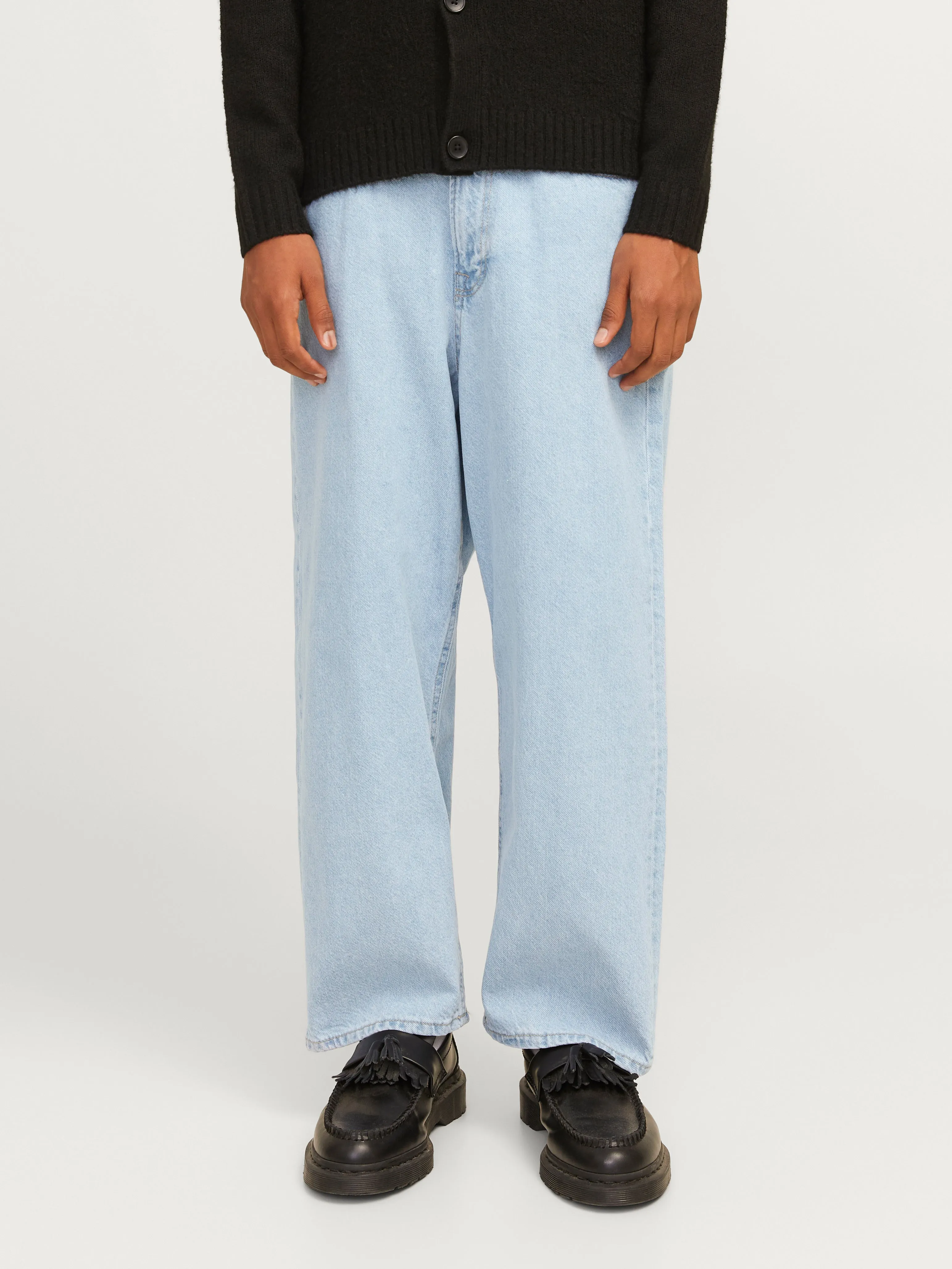 JJIRON JJORIGINAL SQ 738 LN JNR Vaqueros de corte baggy Junior | Azul intermedio | Jack & Jones®