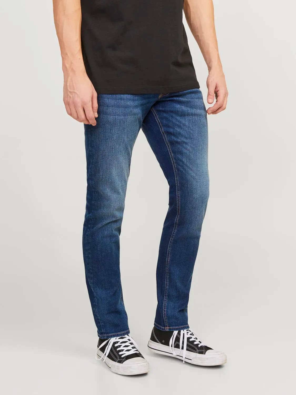 JJIWHGLENN JJORIGINAL GE 682 50SPS Vaqueros de corte slim | Azul intermedio | Jack & Jones®