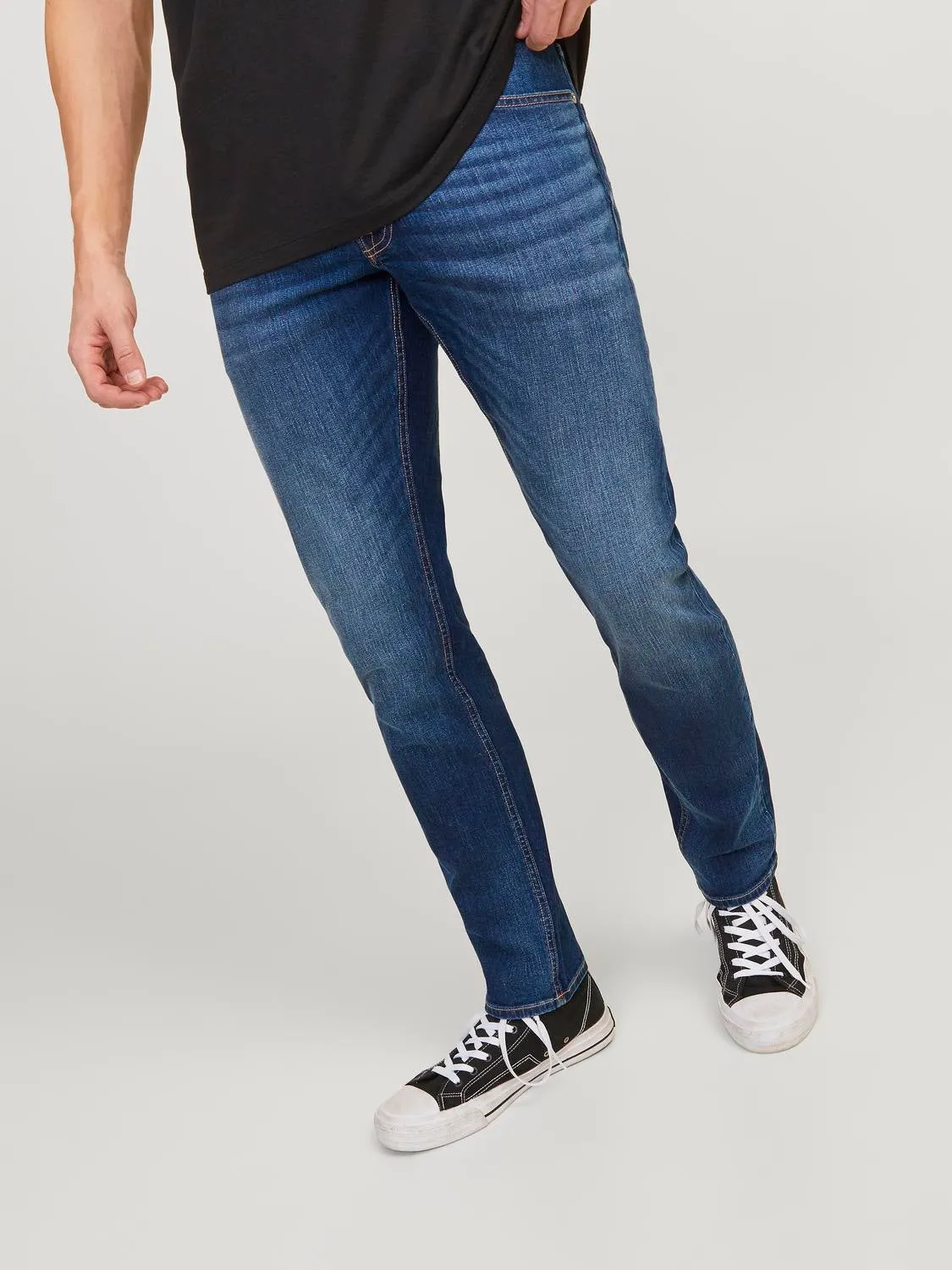 JJIWHGLENN JJORIGINAL GE 682 50SPS Vaqueros de corte slim | Azul intermedio | Jack & Jones®