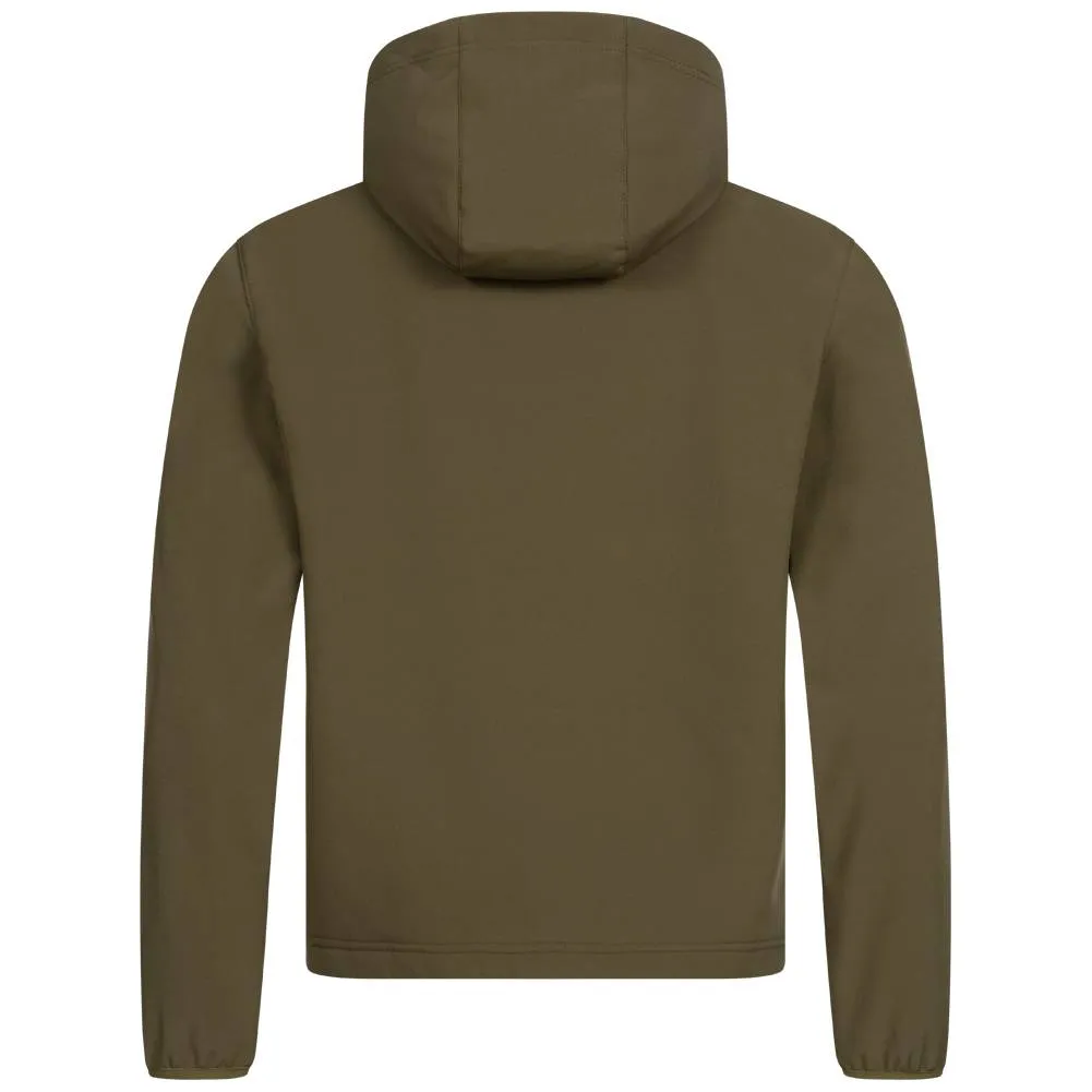 KIRKJUBØUR® "Hestur" Hombre Chaqueta SOFTSHELL 10.000 mm columna de agua marrón caqui