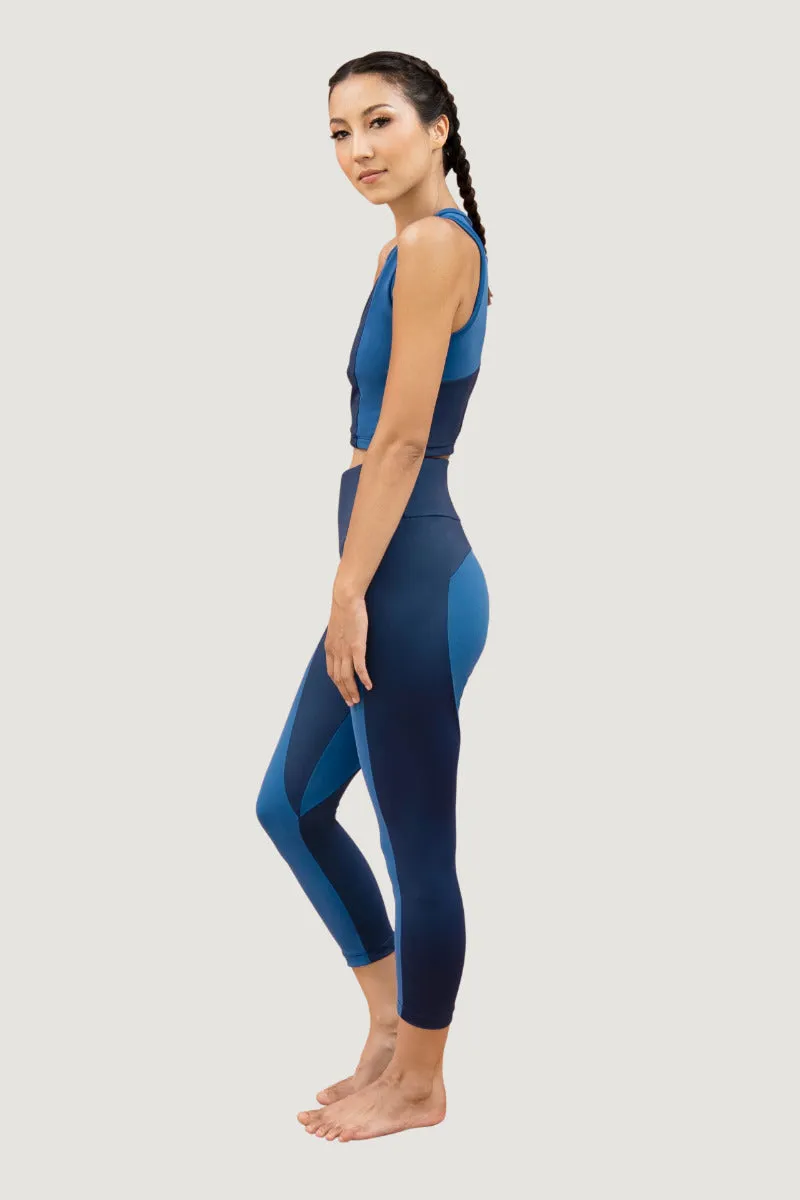 Legging Kathmandu - Crop - Sapphire