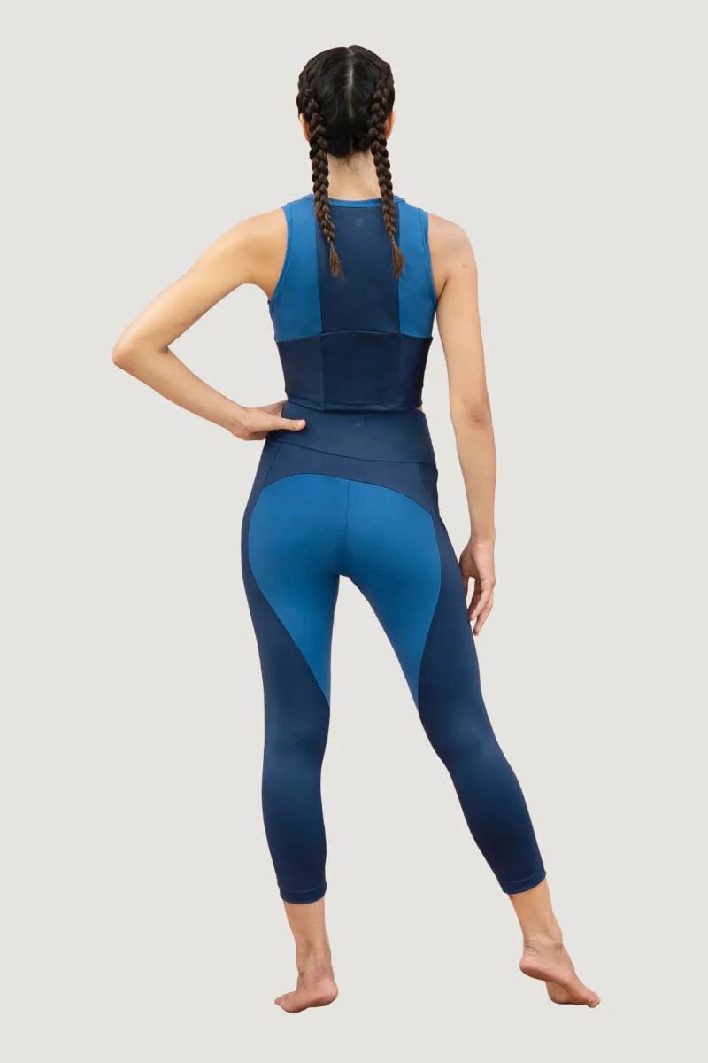 Legging Kathmandu - Crop - Sapphire