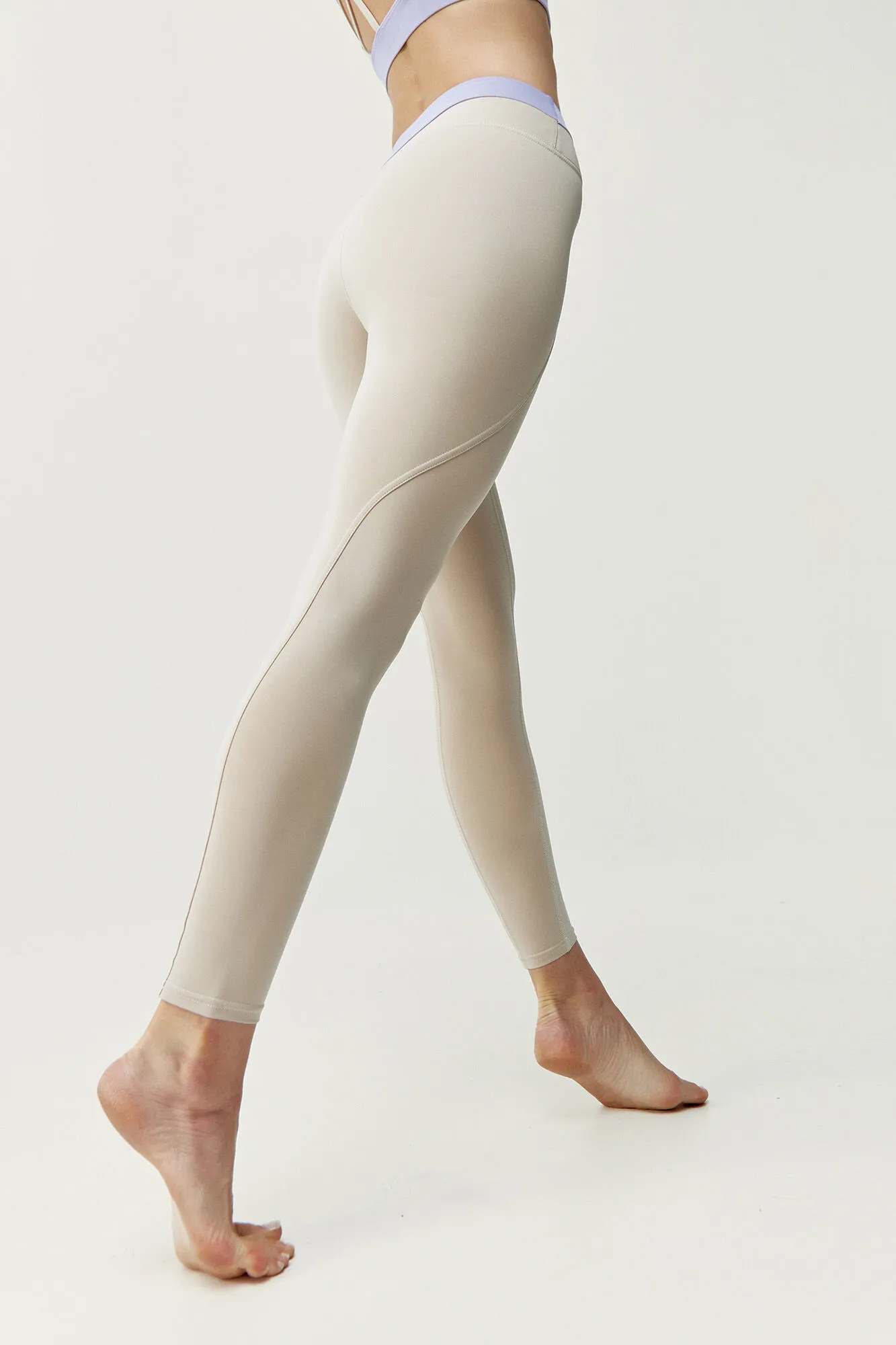 Legging Navani Tan/Lavanda Bright