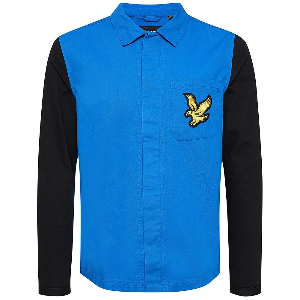 Lyle y Scott Block Overshirt Hombre Chaqueta LW1713V-W734