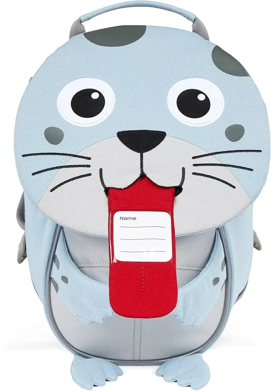 mochila Affenzahn Small Friend Seal - Light Blue - kid´s