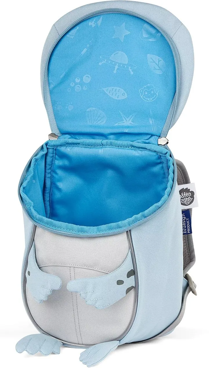 mochila Affenzahn Small Friend Seal - Light Blue - kid´s