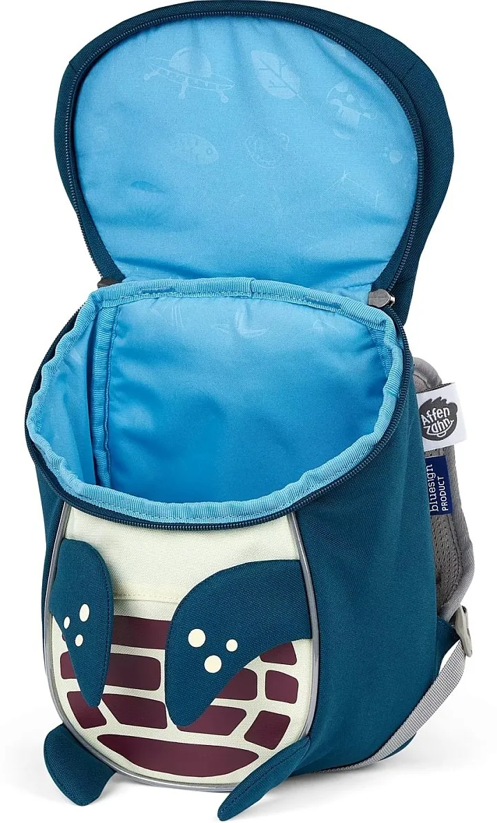 mochila Affenzahn Small Friend Turtle - Petrol - kid´s