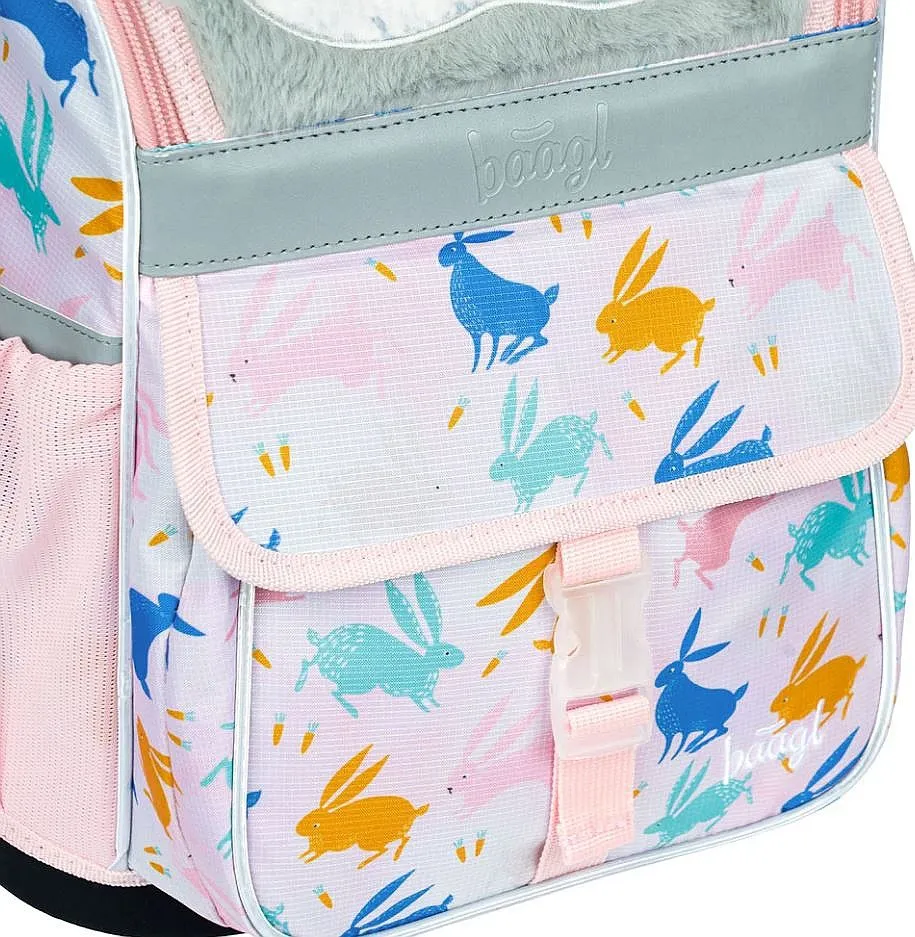 mochila Baagl Zippy - Bunny - girl´s