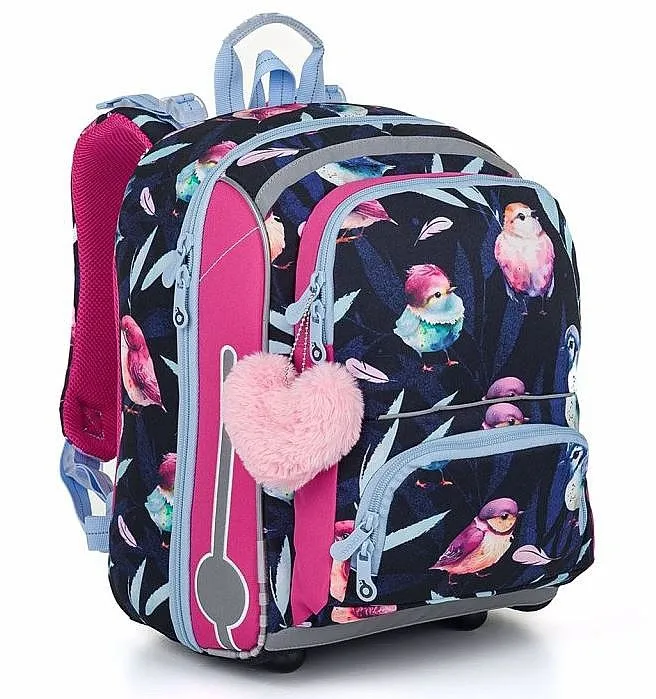 mochila Topgal BEBE 24001 - G/Blue/Pink - girl´s