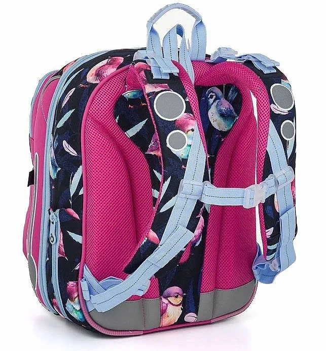 mochila Topgal BEBE 24001 - G/Blue/Pink - girl´s