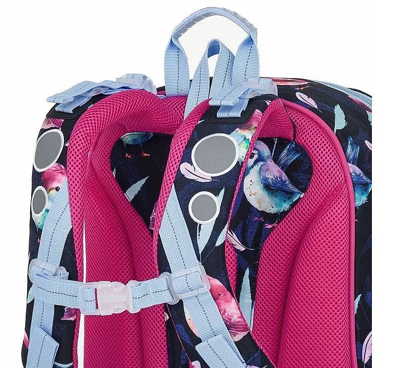 mochila Topgal BEBE 24001 - G/Blue/Pink - girl´s