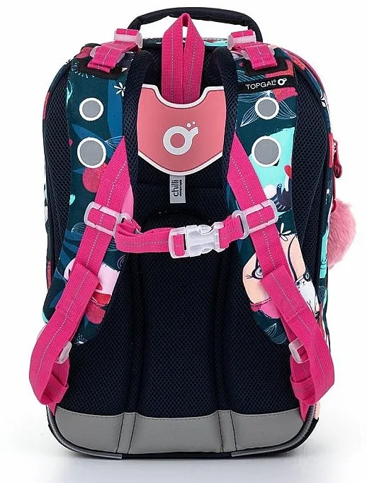 mochila Topgal COCO 22054 - G/Multicolor/Cat - girl´s