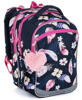 mochila Topgal COCO 23006 - G/Dark Blue/Pink - girl´s