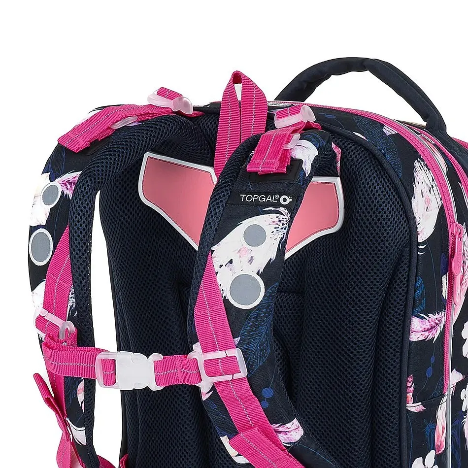 mochila Topgal COCO 23006 - G/Dark Blue/Pink - girl´s