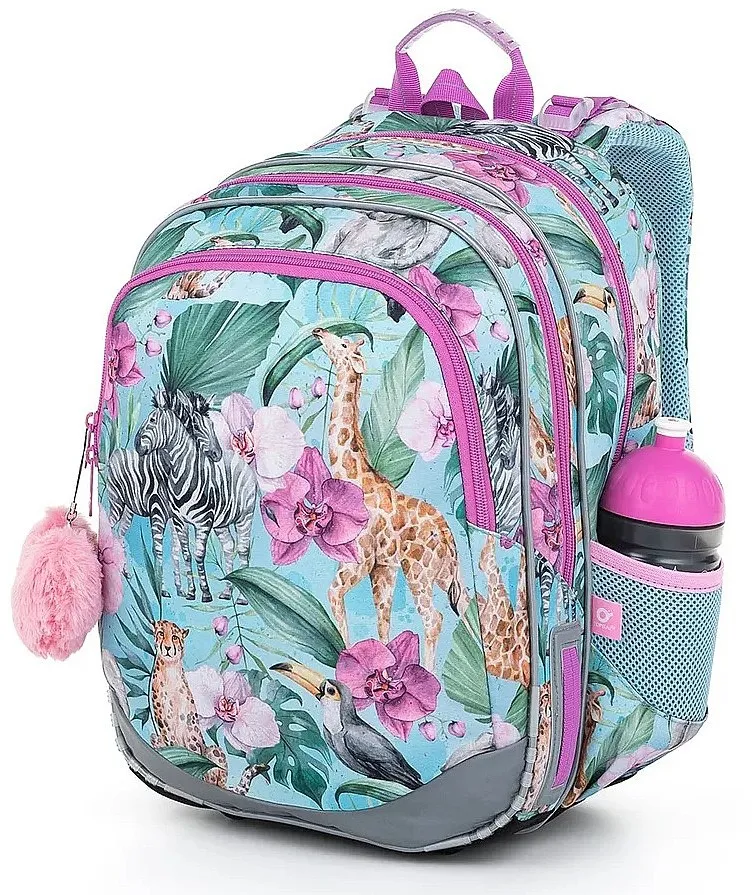 mochila Topgal ELLY 23004 - G/Turguoise/Pink - girl´s