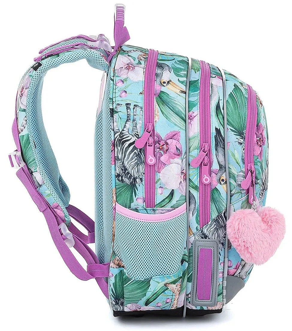 mochila Topgal ELLY 23004 - G/Turguoise/Pink - girl´s