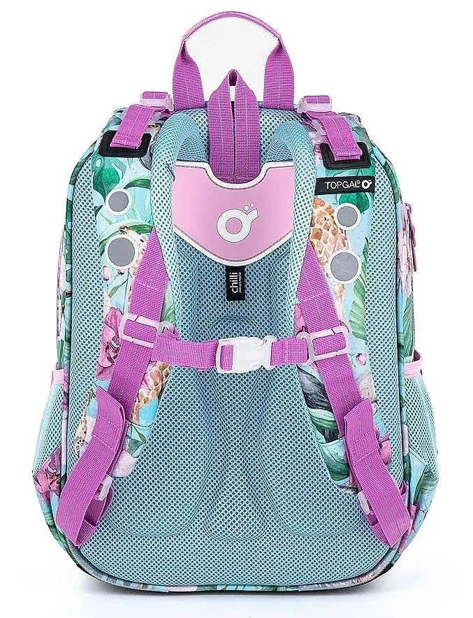 mochila Topgal ELLY 23004 - G/Turguoise/Pink - girl´s